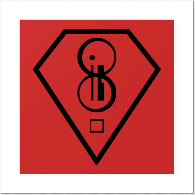 Smallville Kryptonian Symbol of Journey Wall Art by Heroified